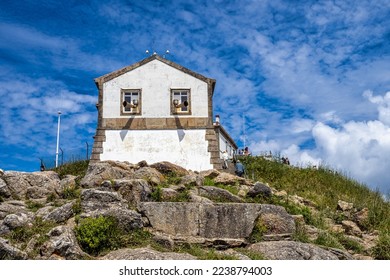 Finisterre Cape Lighthouse, Costa da Morte, Galicia, Spain. End of Saint James Way. One of the most famous Lighthouse in Western Europe. - Shutterstock ID 2238794003