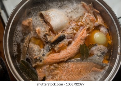 Finland Fish Soup With Salmon