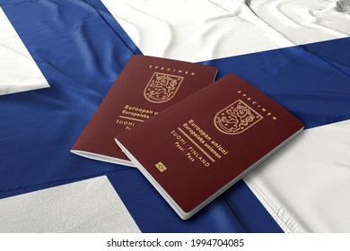 552 Finland Passport Images Stock Photos Vectors Shutterstock   Finland Passport On Finnish Flag 260nw 1994704085 