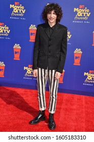 Finn Wolfhard 046 Attends The 2019 MTV Movie And TV Awards At Barker Hangar On June 15, 2019 In Santa Monica, California