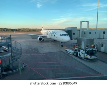 Finnair Airbus A320 Family Aircraft In Helsinki, Finland. August 22nd 2022