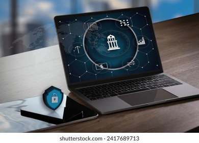 Fintech -financial technology Data analysis of financial and banking finance research, data analytics banking - Powered by Shutterstock - Get 15% off with code: PIKWIZARD15