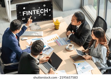 Fintech financial technology software for modish business to analyze marketing strategy - Powered by Shutterstock - Get 15% off with code: PIKWIZARD15