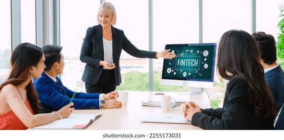 Fintech financial technology software for modish business to analyze marketing strategy - Powered by Shutterstock - Get 15% off with code: PIKWIZARD15