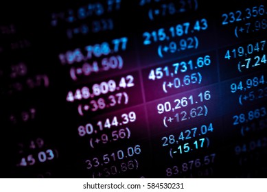 Fintech Investment Financial Internet Technology Concept. Currencies trading via digital info with stock market graph background. Blockchain, Financial Internet Technology as a new trend marketing.