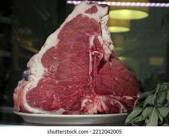 Fiorentina Steak In Florence Restaurant Window