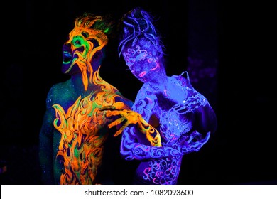 3,085 Body Paint Couple Images, Stock Photos & Vectors | Shutterstock