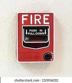 Close Emergency Safety Alarm Switch Red Stock Photo (Edit Now) 1220694268