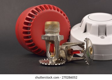 Fire Alarm System, Sprinklers; Selective Focus