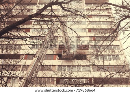 Similar – Foto Bild 689-681 Haus Fenster Stadt