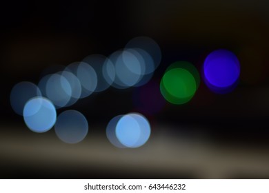 Fire bokeh from fire