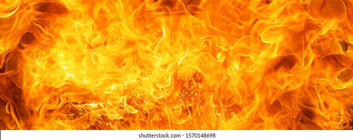 Fire Burst Texture For Banner Background