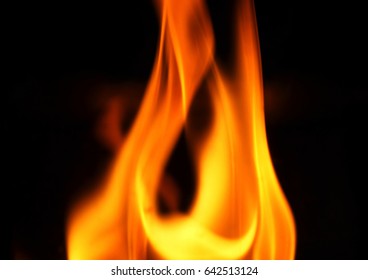 closeup fire