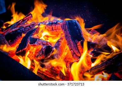 Fire and the coals