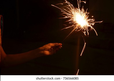 Fire Cracker Traditional Diwali Festival India Stock Photo 736566085 ...