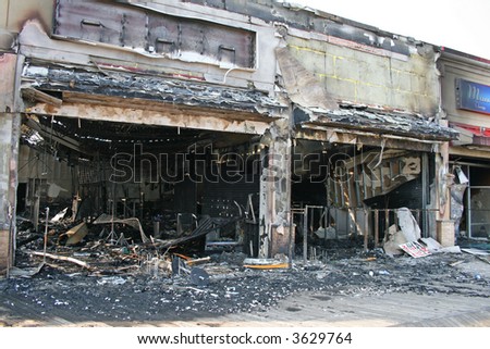 A fire destroyed five stores on the Atlantic City Board Walk