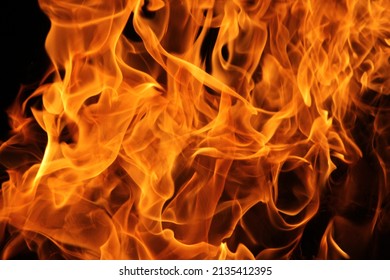 Fire Energy Heat Intense Heat Closeup Stock Photo 2135412395 | Shutterstock