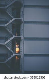 Fire escape to the sun