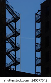 Fire escape, West side of Manhattan