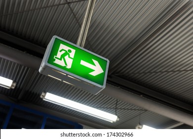 Fire Exit Sign