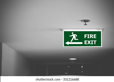 Fire Exit Sign