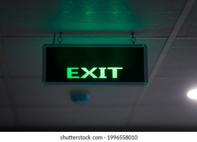 Fire Exit Sign Corridor Building Stock Photo 1996558010 | Shutterstock