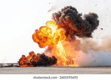 fire explosion cloud, isolated fire cloud, destruction - Powered by Shutterstock - Get 15% off with code: PIKWIZARD15