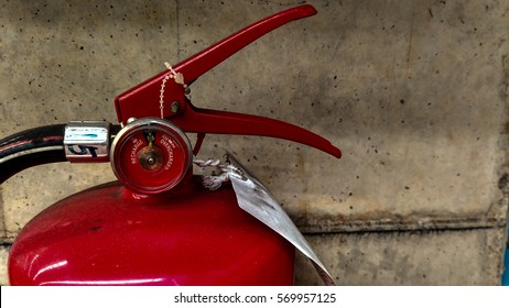 Fire extinguishers available.
