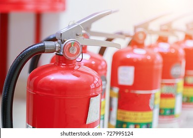 fire extinguishers available in fire emergencies.
