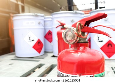 Fire Extinguishers And Flammable Chemical, Industrial Flammable Products