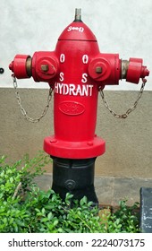 Fire extinguishers are provided in a residential complex.