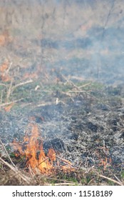 Fire in the field