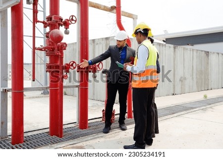 Fire fighting system inspection engineer.