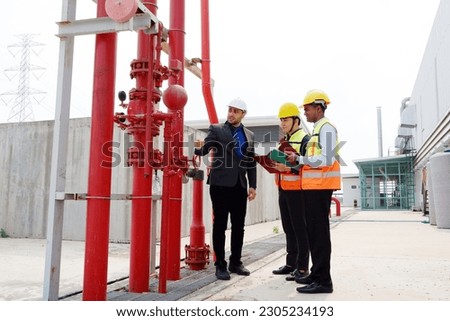 Fire fighting system inspection engineer.