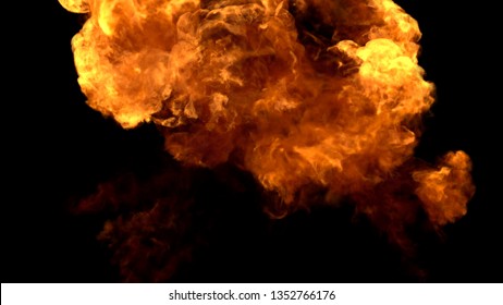 Fire flame background.