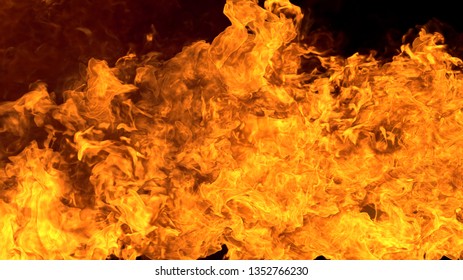 Fire flame background.