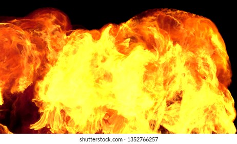 Fire flame background.