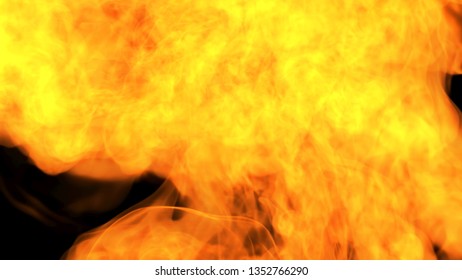 Fire flame background.