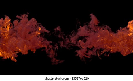 Fire flame background.