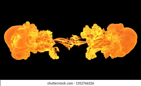 Fire flame background.