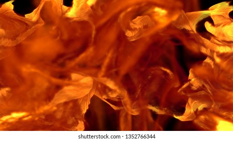 Fire flame background.