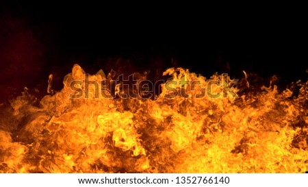 Fire flame background.