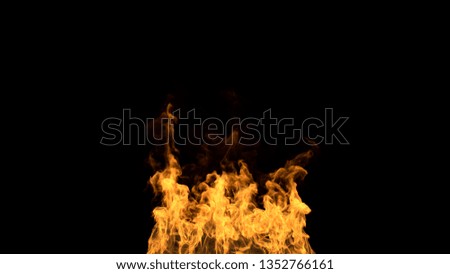 Fire flame background.