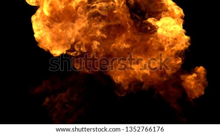 Fire flame background.