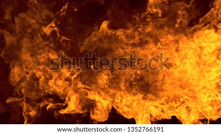 Fire flame background.