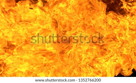 Fire flame background.