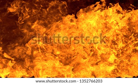 Fire flame background.