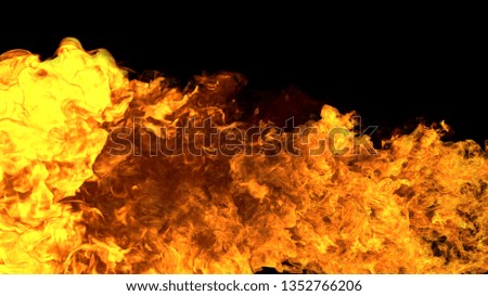 Fire flame background.