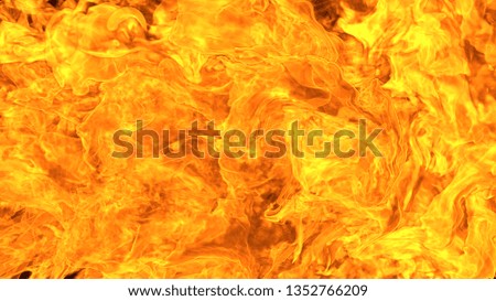 Fire flame background.