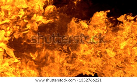 Fire flame background.